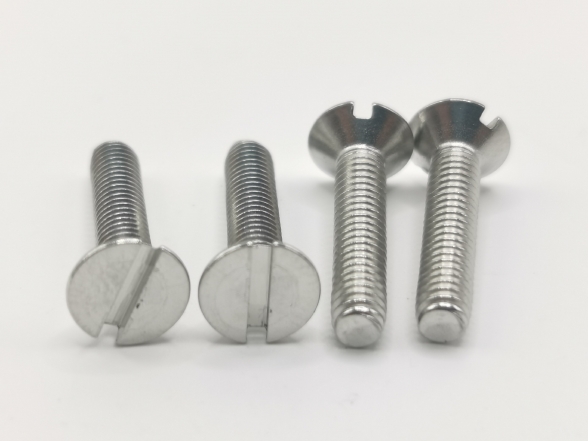 广州GB68不锈钢一字槽沉头机螺钉